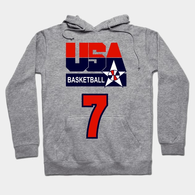 USA DREAM TEAM 92 - FRONT & BACK PRINT !!! Hoodie by Buff Geeks Art